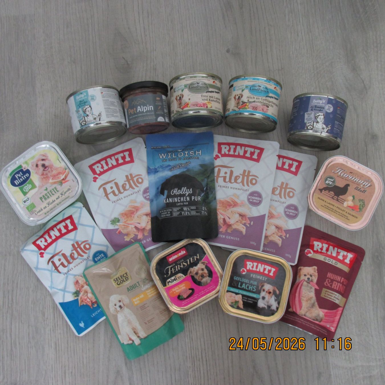 Mangimi: Hundefutter-Sortiment: Rinti, Wildish, Animonda...16Stk neu – Nuovo e nell'imballaggio originale da Galgenen venduto da Forflowers 4