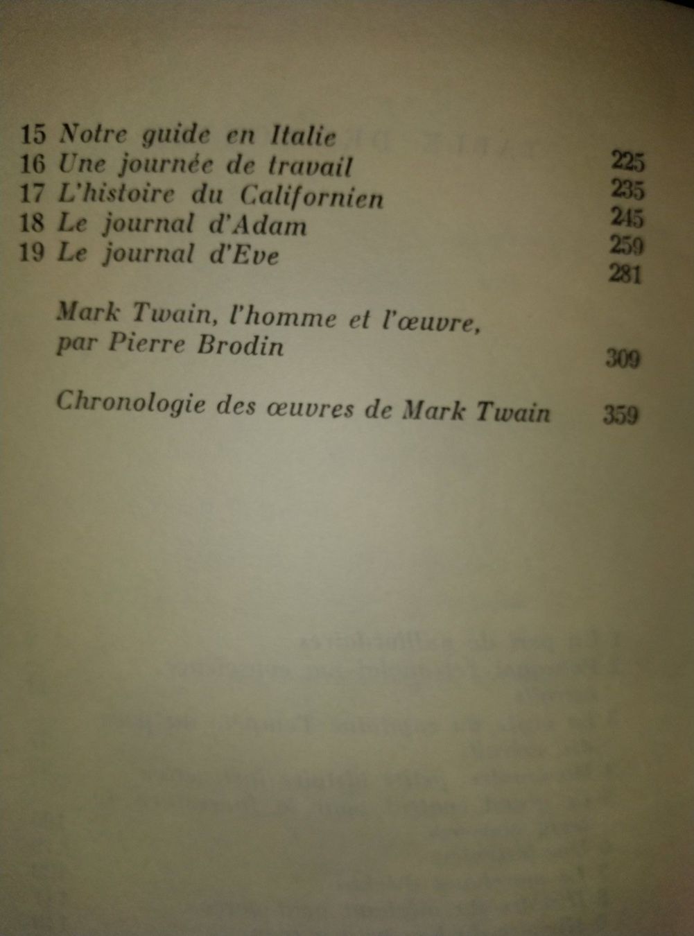 Libri: Dix-neuf contes de Mark Twain – Usato da Cortaillod venduto da rozinna 2