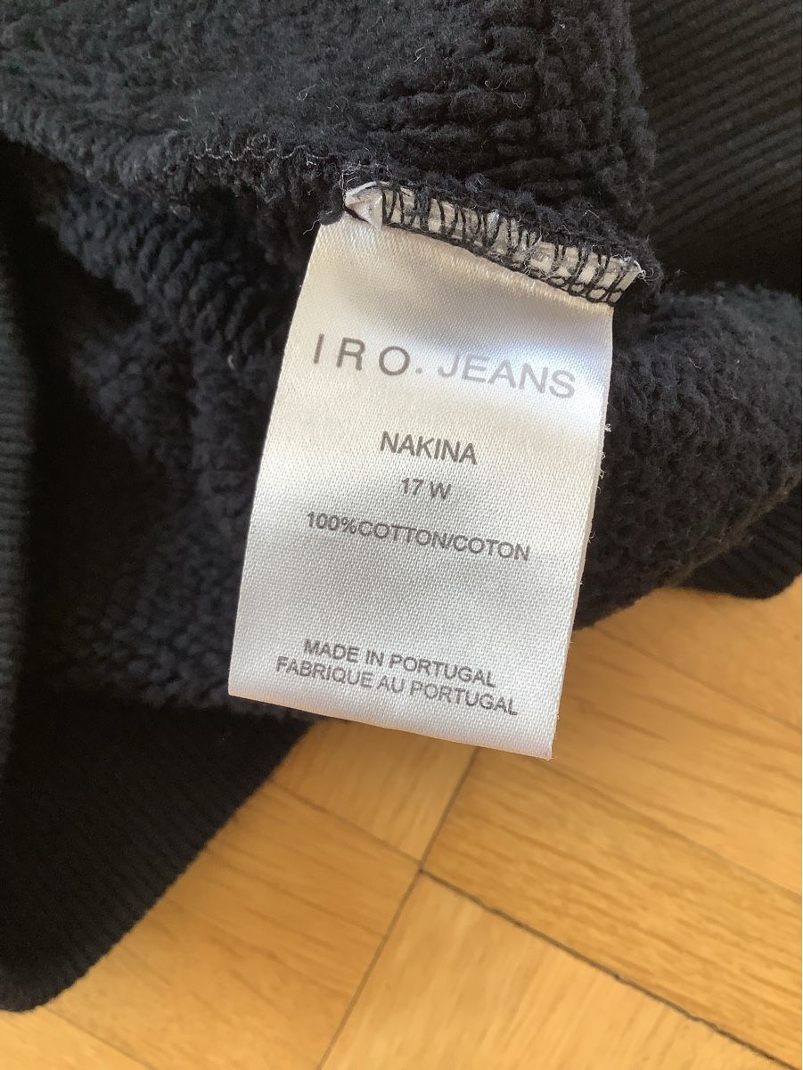 Iro Maglioni & Felpe: IRO Jeans Sweat Pullover schwarz 100% Cotton S – Usato da Stäfa venduto da loveforeverlove 3