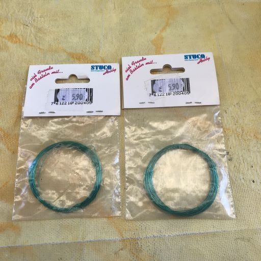 Kit bricolage: LOT EDELDRAHT GRÜN 0.4MM – Nuovo e nell'imballaggio originale da Ostermundigen venduto da Kari1937 1