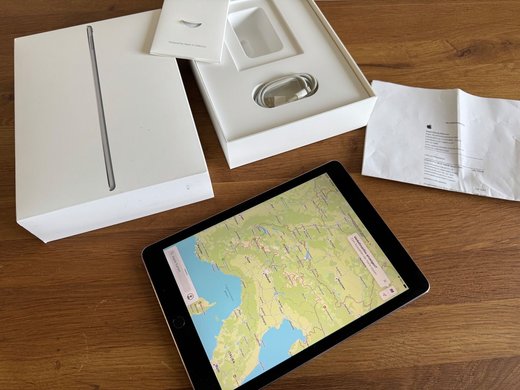 Apple Tablet PC: Apple iPad Pro 9.7" 128GB Space Grau Top – Usato da Frauenfeld venduto da max11116 4
