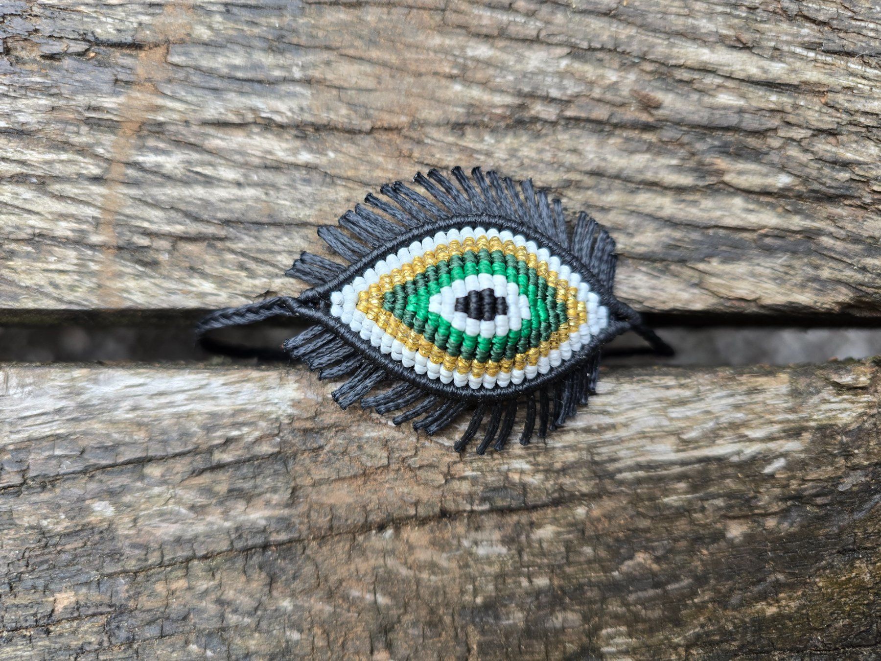 Armbänder & -reifen: Armband "EYE" schwarz-Sale – Neu (gemäss Beschreibung) aus Romanshorn von Rachacha