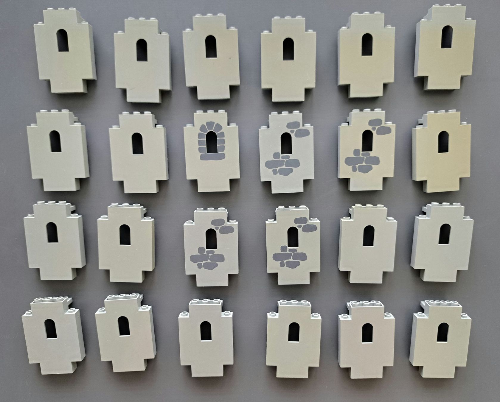 Lego Kit di costruzioni: 24x Lego Burg Mauerteile – Usato da Igis venduto da magneto_hg