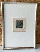 Kleine Radierung, handsigniert Jan Jedlicka (ID XS41)