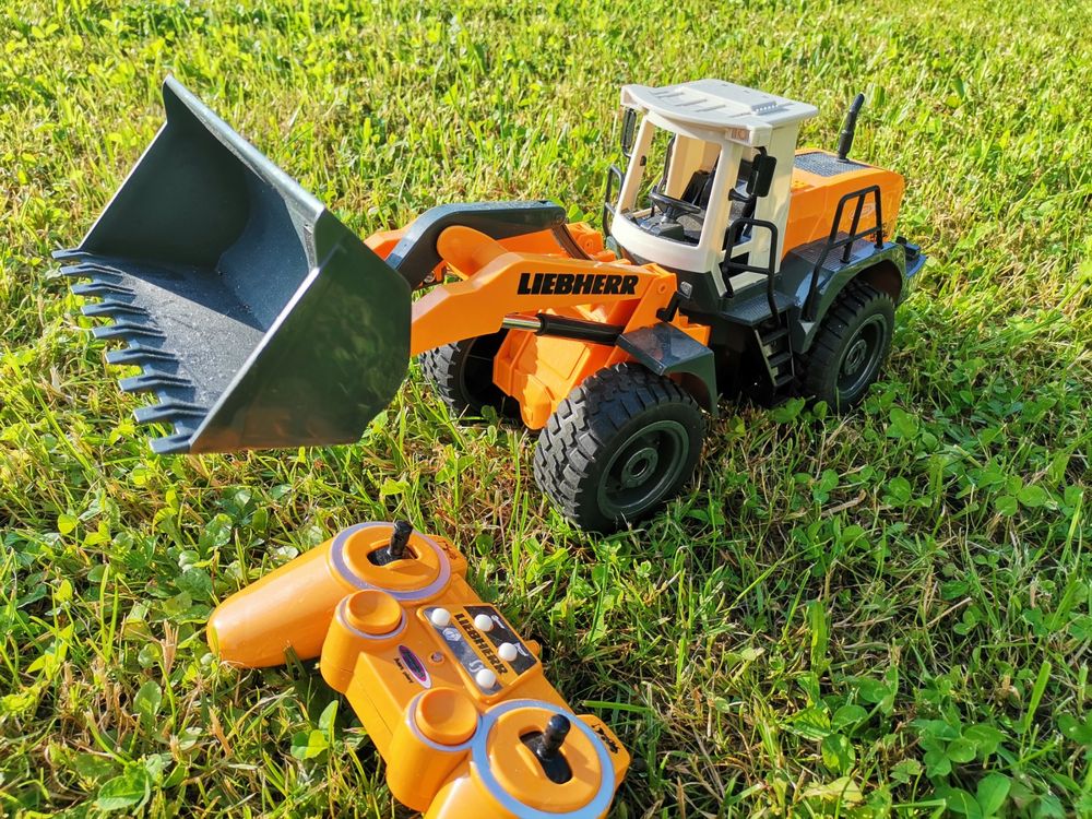 RiToEasysports Radlader Spielzeug 1:50 - Metall Modellbaumaschine 21x6x6 Cm