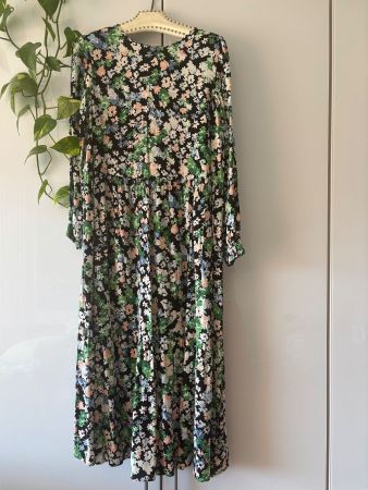 Maxidress mit Blumenprint