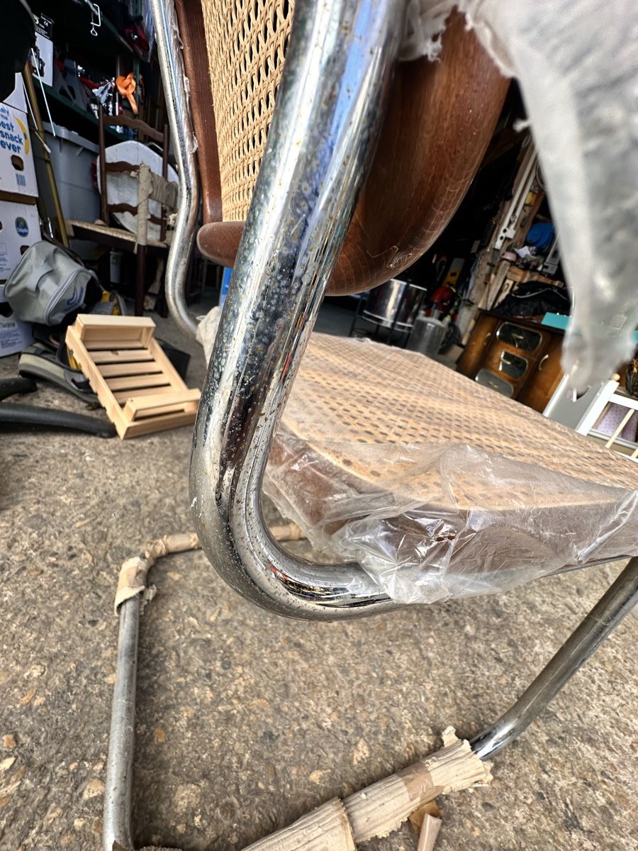 Sedie: Chaise vintage en rotin, – Usato da Yvonand venduto da spiffy1429 5