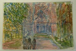 S.C. Stephenson Aquarell