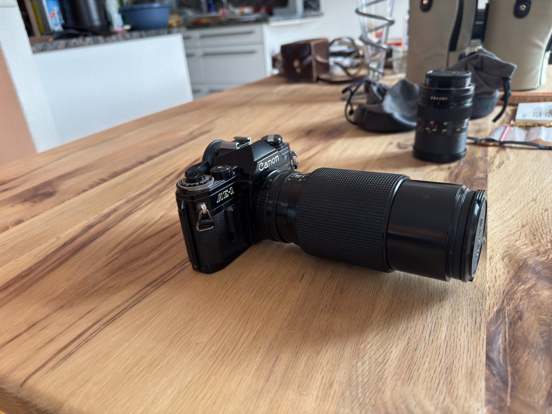 Canon Fotocamera: Canon AE-1 Spiegelreflexkamera mit 2 Objektiven – Usato da Gais venduto da mmu_bl6k 3