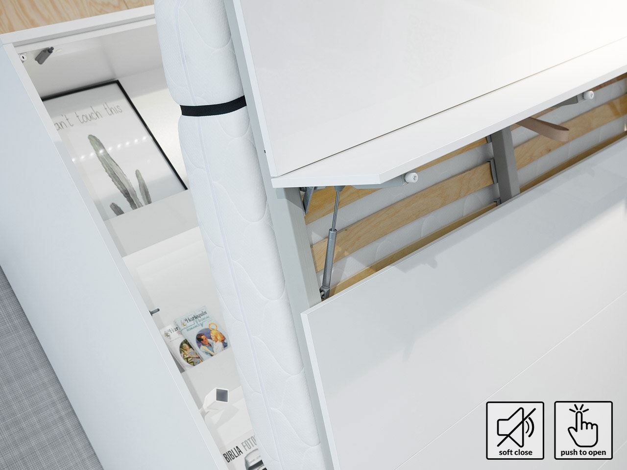 Letti: Schrankbett 120x200 Vertical WEISS HGL – Nuovo e nell'imballaggio originale da Wallenwil venduto da toesstal-vertrieb 7