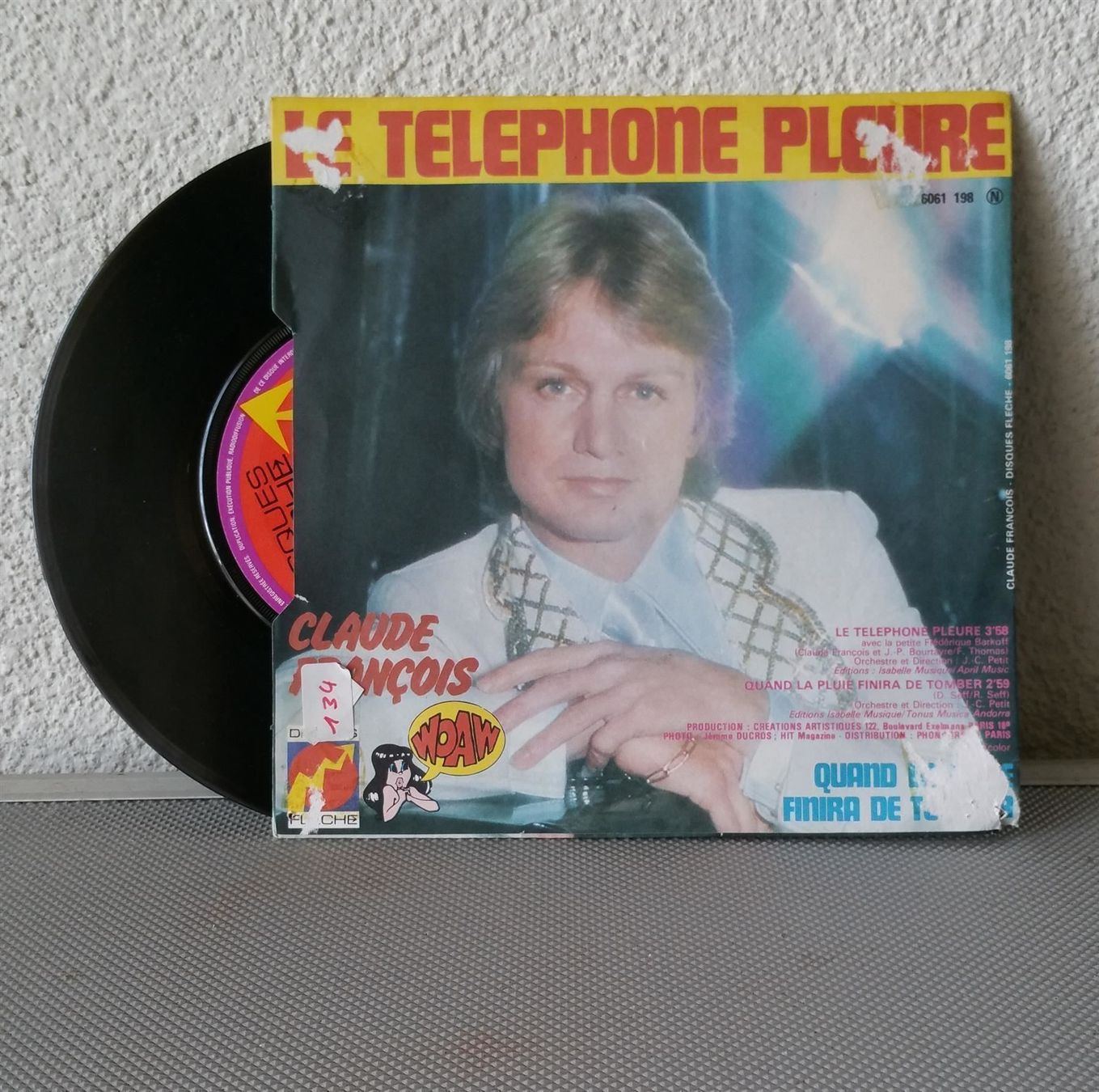 Schallplatten: Claude François - Le Telephone Pleure – Gebraucht aus Greifensee von scharmant 1