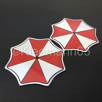 Resident Evil Umbrella Corporation Metall Emblem Logo