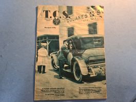 TCS  MAI  1933  BROCHURE  TOURING  CLUB  SCHWEIZ  VINTAGE