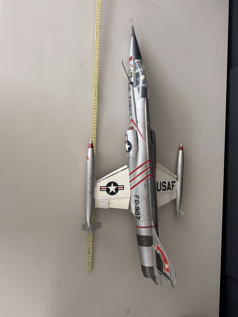 Kit di modellismo & Modellini statici: Modellflugzeug Lockheed F-104 Starfighter gebraucht – Usato da Näfels venduto da Meelis 3