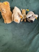 Steiff Kuscheltiere Set: Bär, Schwein, Känguru, Maus TOP!...