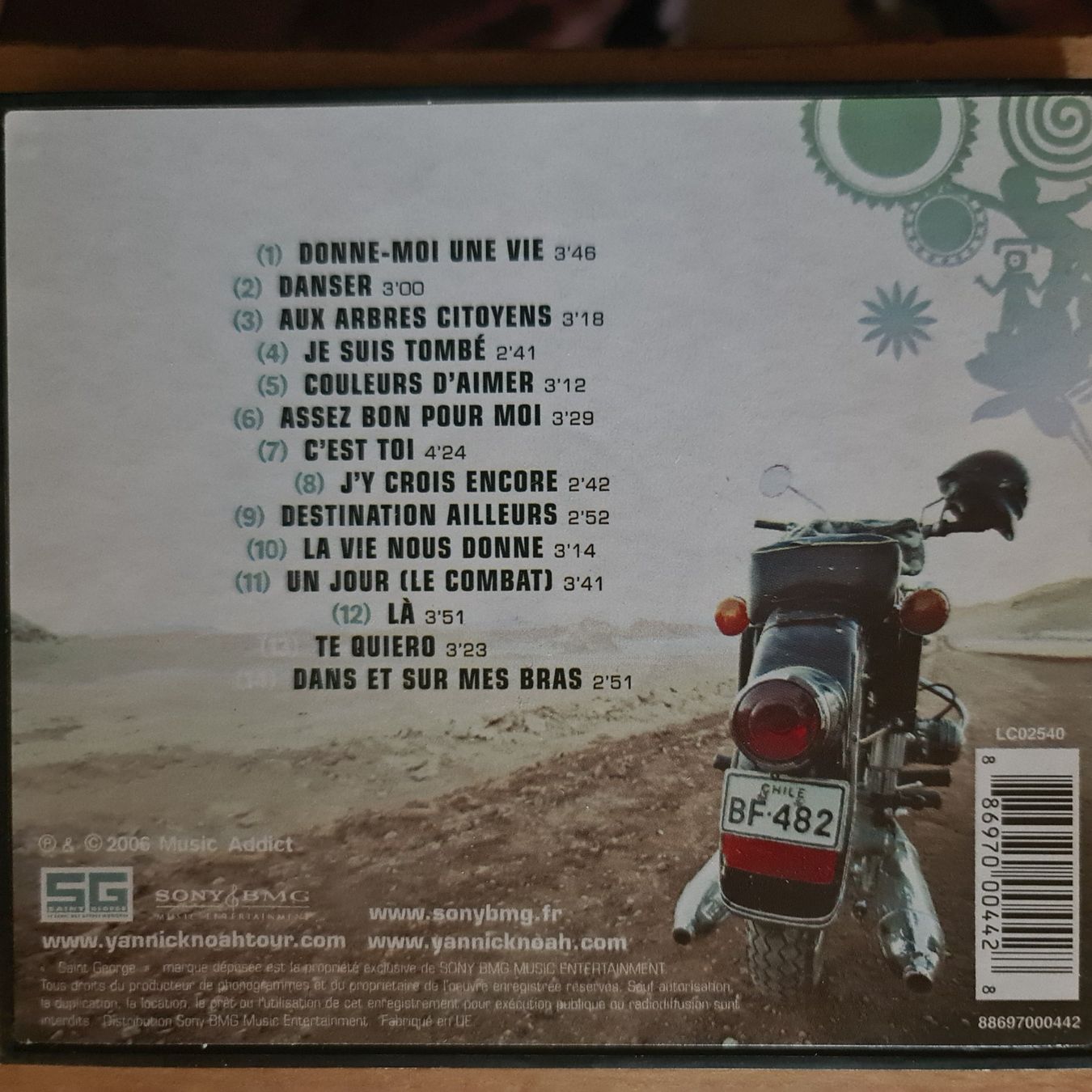 CD: CD Yannick Noah - charango – Usato da Dintikon venduto da Vexi 1
