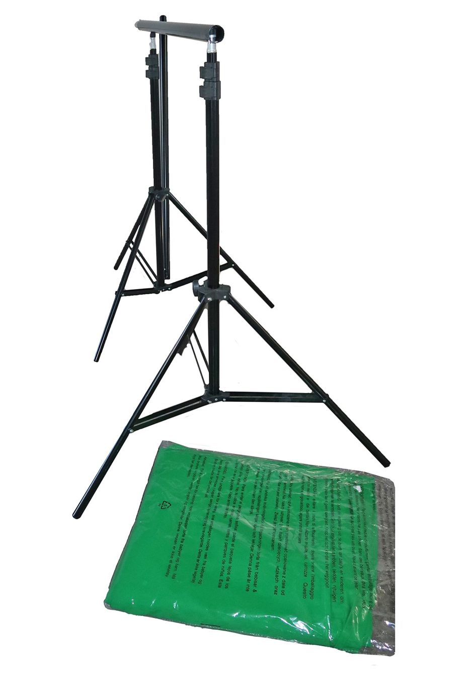 Sonstiges Zubehör: Greenscreen Set  2x3 Meter mit Stativen – Gebraucht aus Uster von Mruedis 3