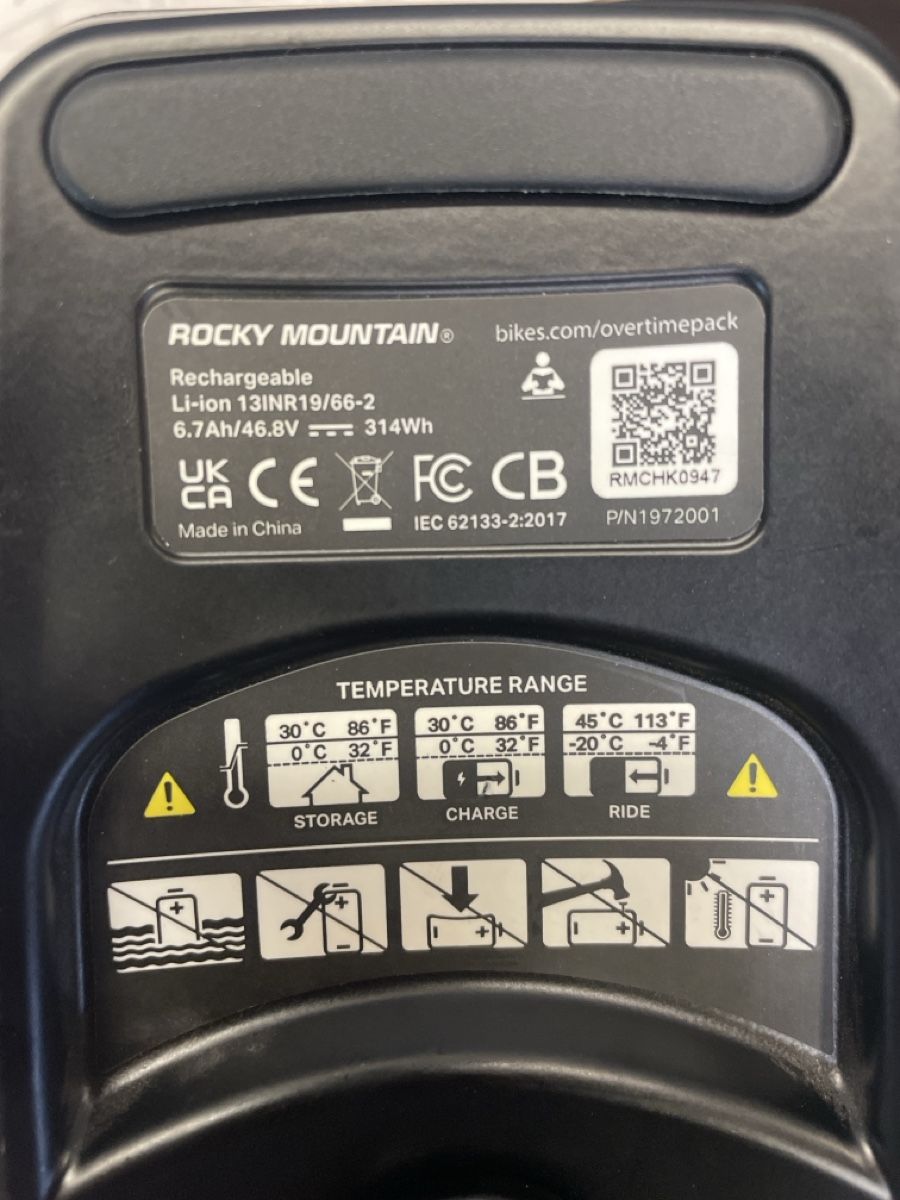 Accus & piles: Rocky Mountain Overtimepack Powerplay 2022+ – Neuf (Voir description) à Urtenen-Schönbühl par Bike_Point 2