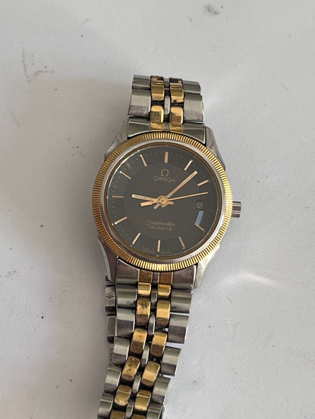 Omega Orologi: Omega Seamaster Quartz – Usato da Worblaufen venduto da chronyves