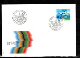 1996 - FDC / 100 Jahre Olympische Spiele