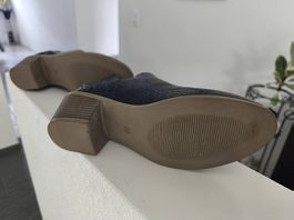 Damenschuhe blau Gr. 38