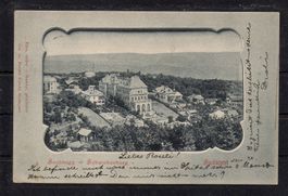 Budapest Schwanenberg, 1901, ʘ Budapest+Glarus, Marke defekt
