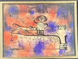 Originales Vintage Bild, signiert, Kunst zu verkaufen!