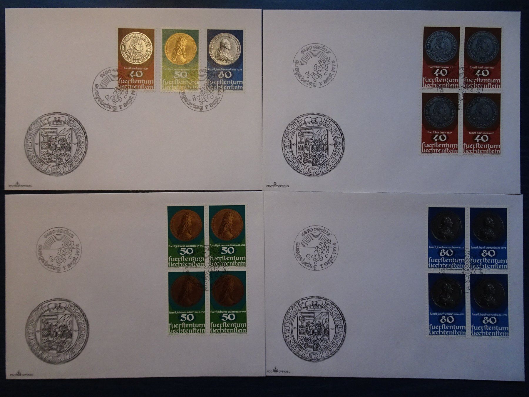 Tous les timbres: FDC 1978 – Neuf (Voir description) à Aadorf par Chnorli-Furz