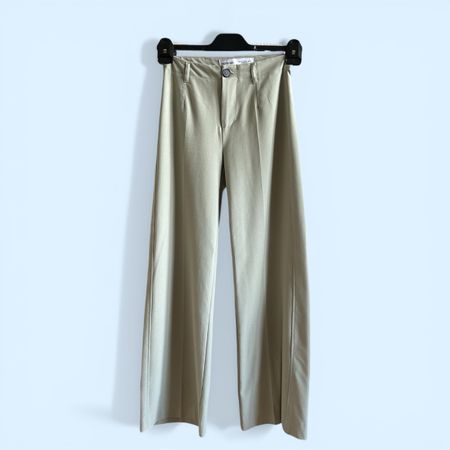 Stoffhose helles grün