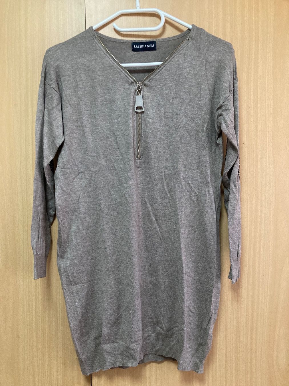 T-Shirts: Langarm Shirt beige Gr. S – Neu (gemäss Beschreibung) aus Thun von Vans_98