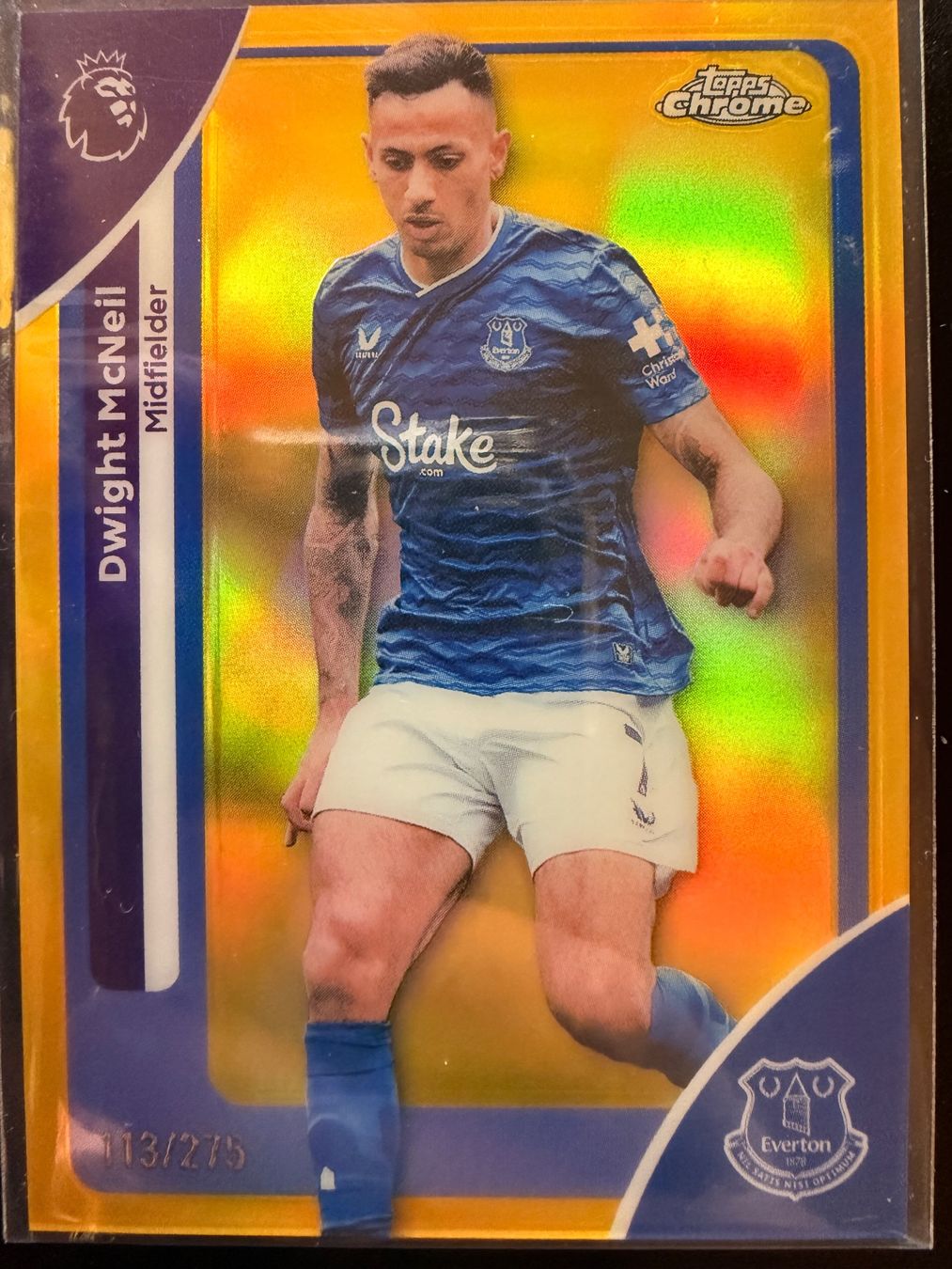 Topps Carte collezionabili: Topps Chrome PL 25/26 - McNeil - Everton - numbered /275 – Nuovo (secondo la descrizione) da Cheyres venduto da KeK04