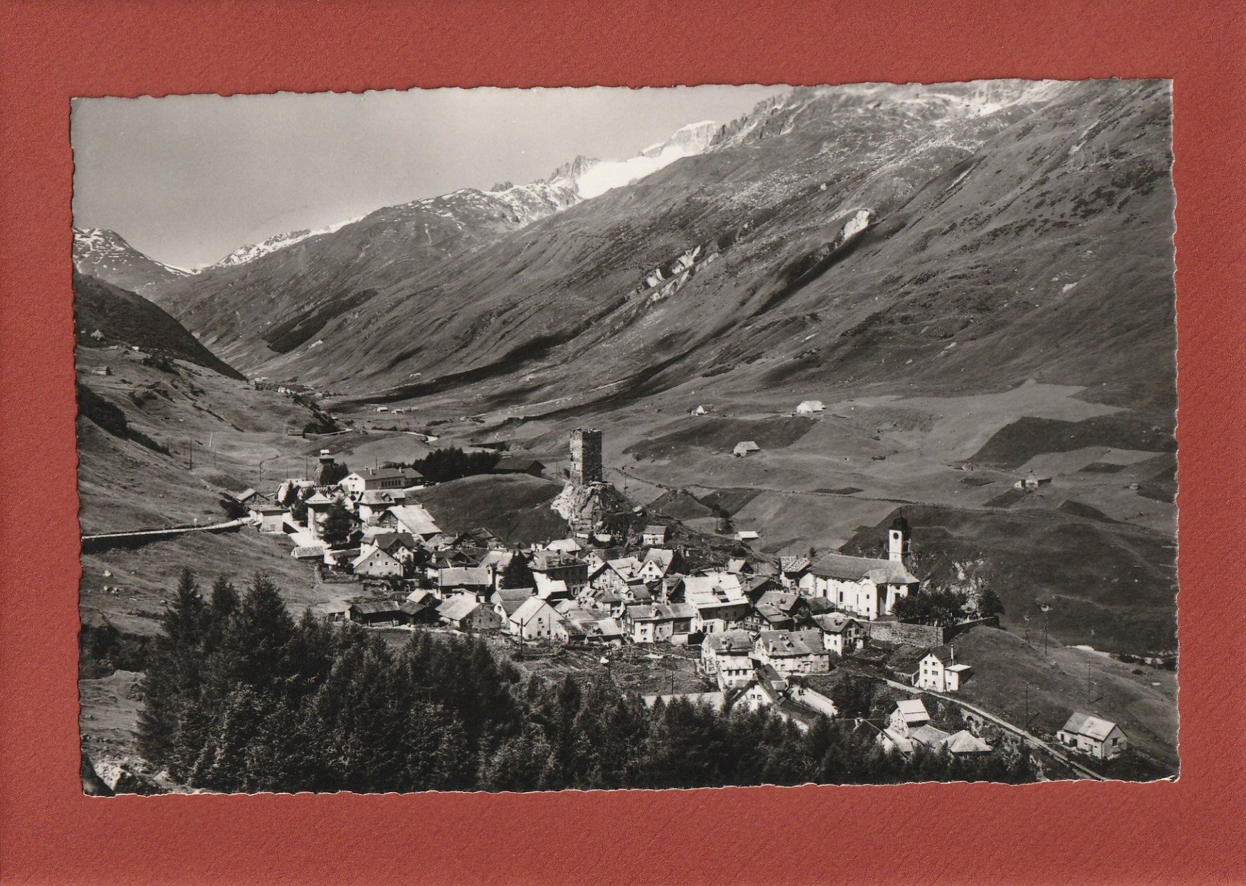 Cartoline postali: Hospenthal – Usato da Würenlingen venduto da wetroki