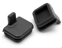 HPI #87027 - RUBBER CAP 10x11mm (BLACK) - Savage X