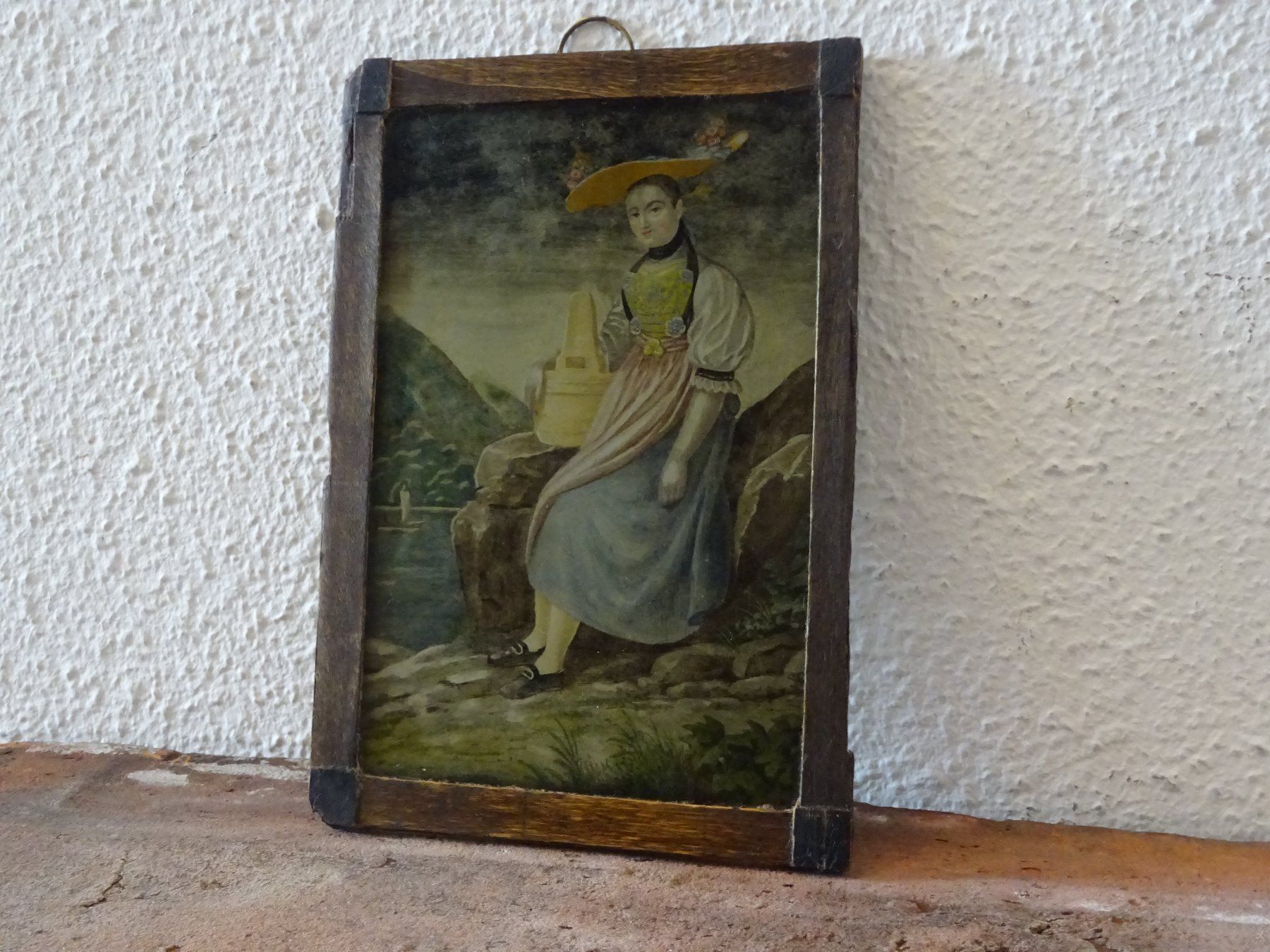 Gemälde: Urnerin am Urnersee / Uri – Gebraucht aus Esslingen von eintagammeer 2