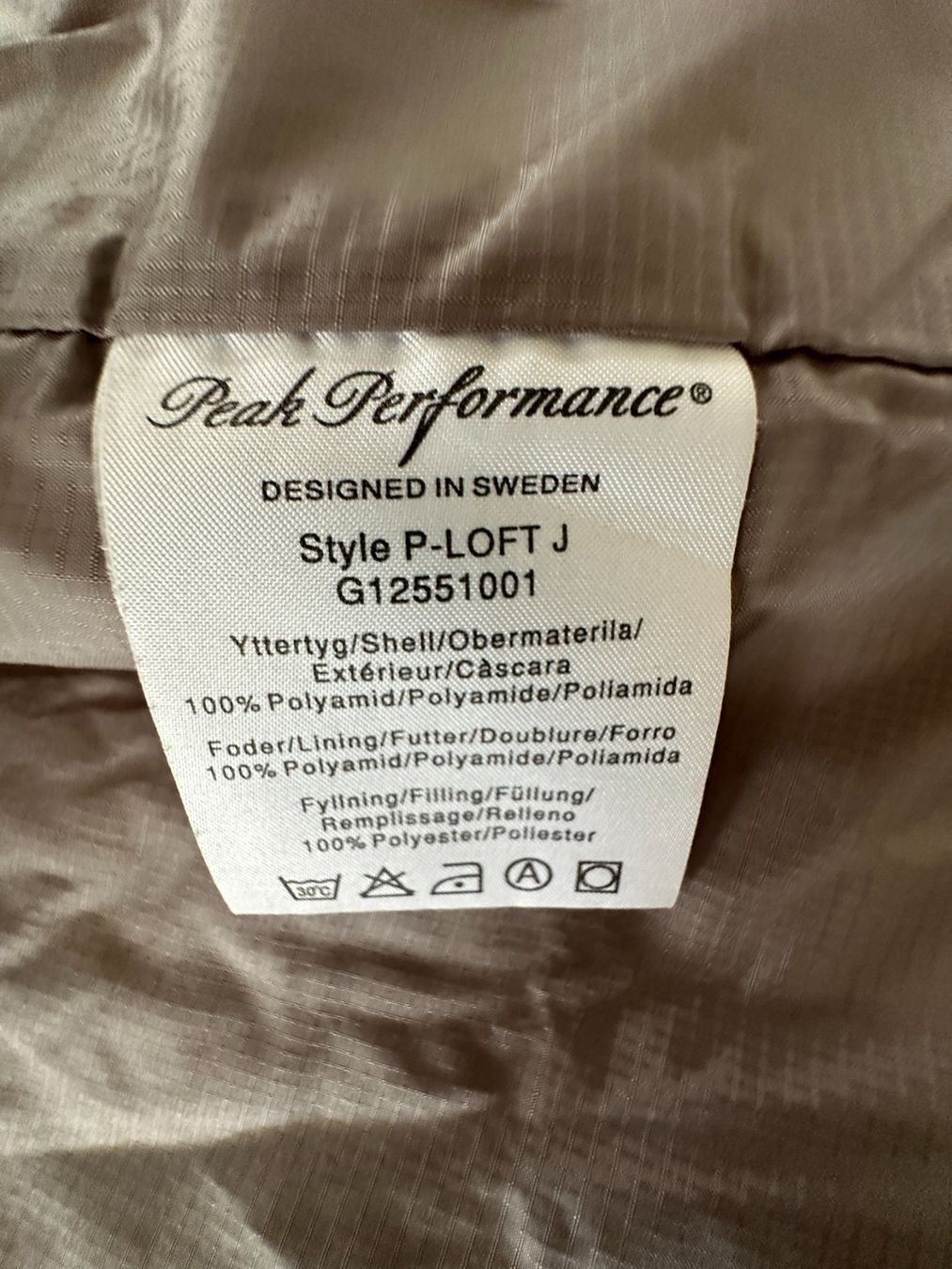 Peak Performance Giacche: Peak Performance Isolationsjacke Black Light XL – Usato da Oberkirch LU venduto da morpheus06 4