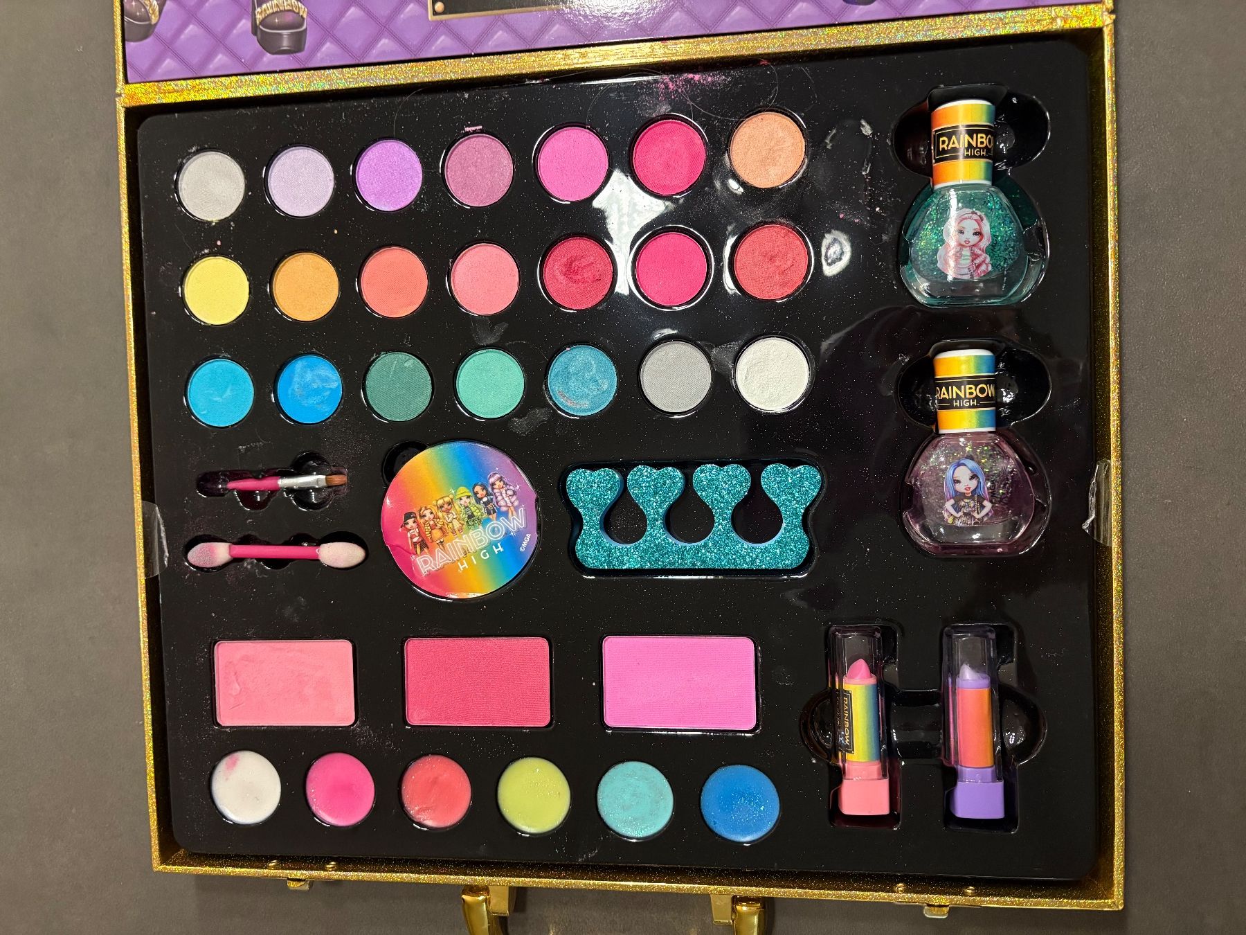 Make-up: Rainbow High Make-up Koffer Set - Top Zustand – Usato da Diessenhofen venduto da Fluempel 2
