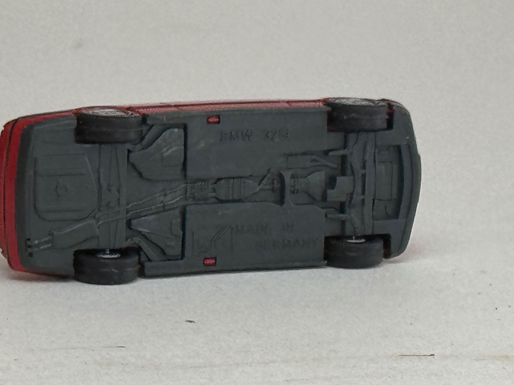 Herpa Modellini d'auto: VE1- Herpa BMW 325 i rot – Usato da Elm venduto da Wikmtz 2