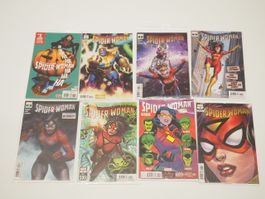 8x MARVEL Spider-Woman Comics / EN (26072310PL)