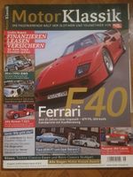 Motor Klassik 6/12 Ferrari F40 Mini Opel Rekord Ford P7 xa
