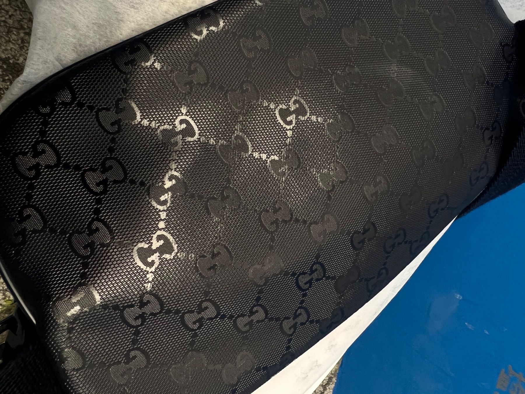 Gucci Borse: Gucci Belt Bag oder Bumbag - Blue Monogram / TOP – Usato da Derendingen venduto da MDPshopandmore 5