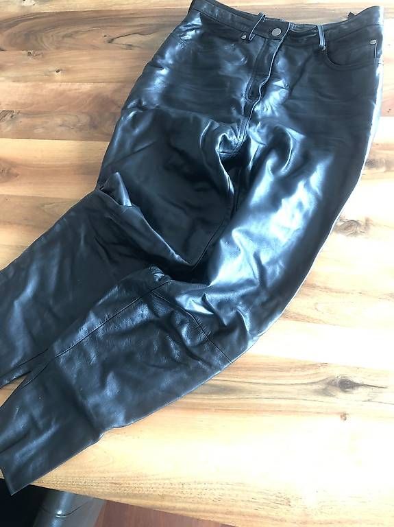 Hosen: Harley-Davidson Lederhose schwarz – Gebraucht aus Bottighofen von con_6lgw 1