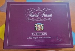 Trivial Pursuit TV Edition,2400 Fragen,Top Zustand!