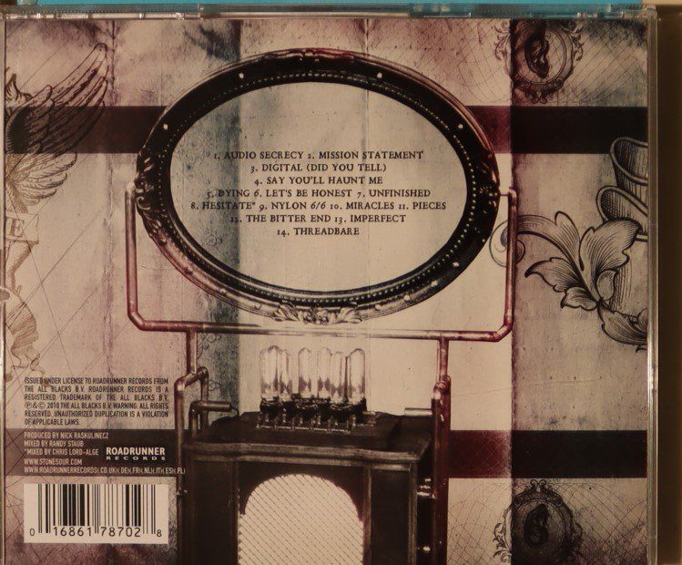 CD: Stone Sour – Audio Secrecy – Usato da Luzern venduto da CONTENTI 2