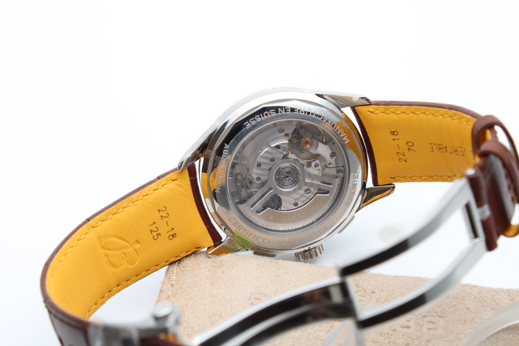 Breitling Orologi: Breitling Premier B01 Chronograph 42 Ref. AB014 Ungetragen – Usato da Zürich venduto da Alphawatch 6
