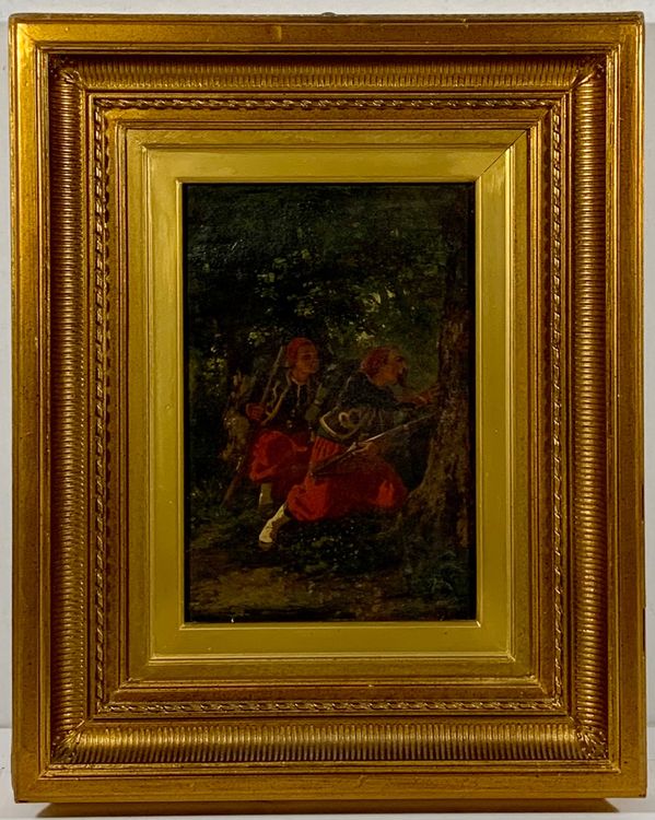 Friedrich Schulz (c.18231875) Gemälde Soldaten Kaufen auf Ricardo
