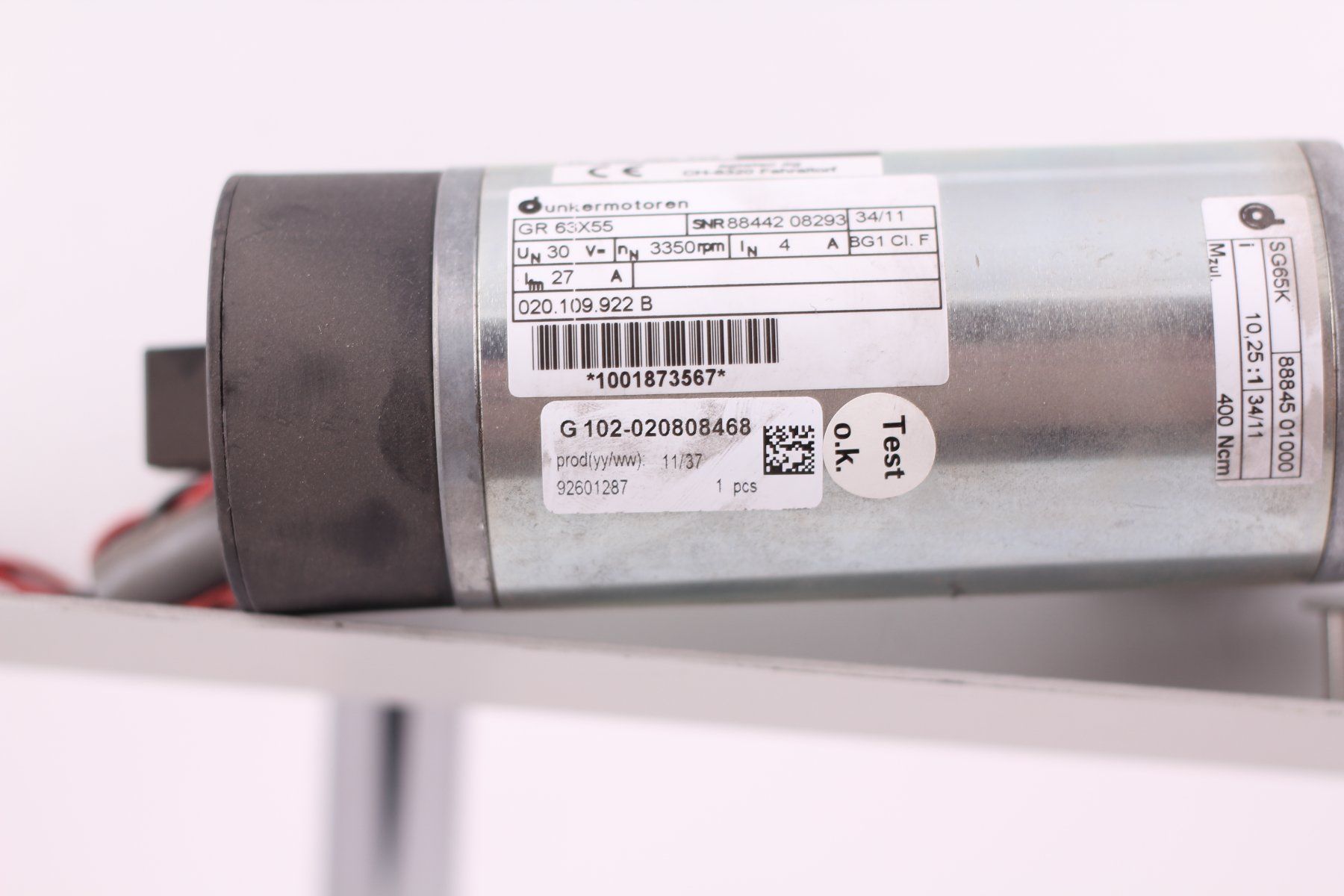 Motoren: Record Agatec ATE STA 20 020.808.468 W37/2011 – Gebraucht aus Winterthur von Hint17 3