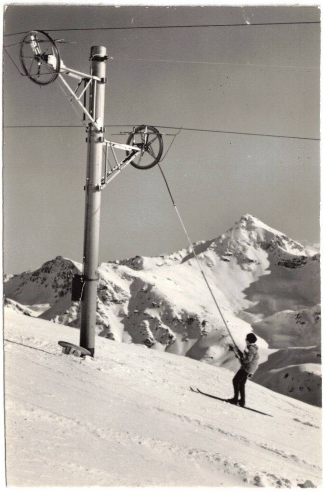 Ansichtskarten: Chadolin - Skilift Chadolin--Illhorn – Gebraucht aus Binningen von Mountainrider