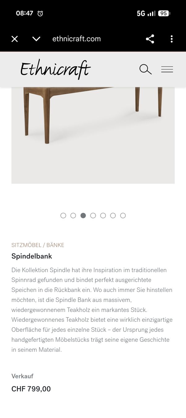 Bancs: Sitzbank – D'occasion à Liebefeld par Wunderland84 2