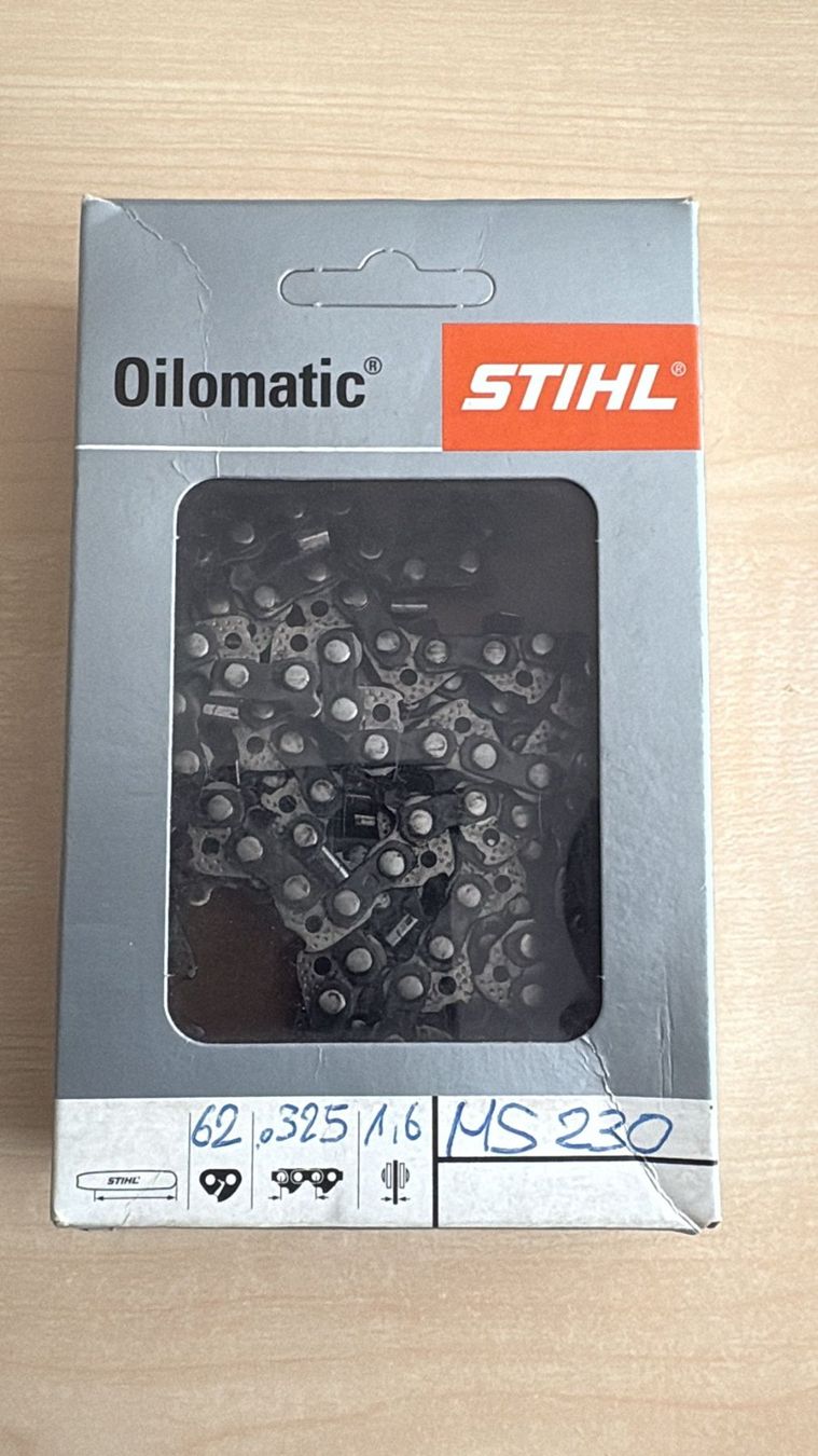 Stihl Seghe: Stihl Kette gem Bildbeschreibung – Nuovo e nell'imballaggio originale da Wangen b. Olten venduto da Hba2