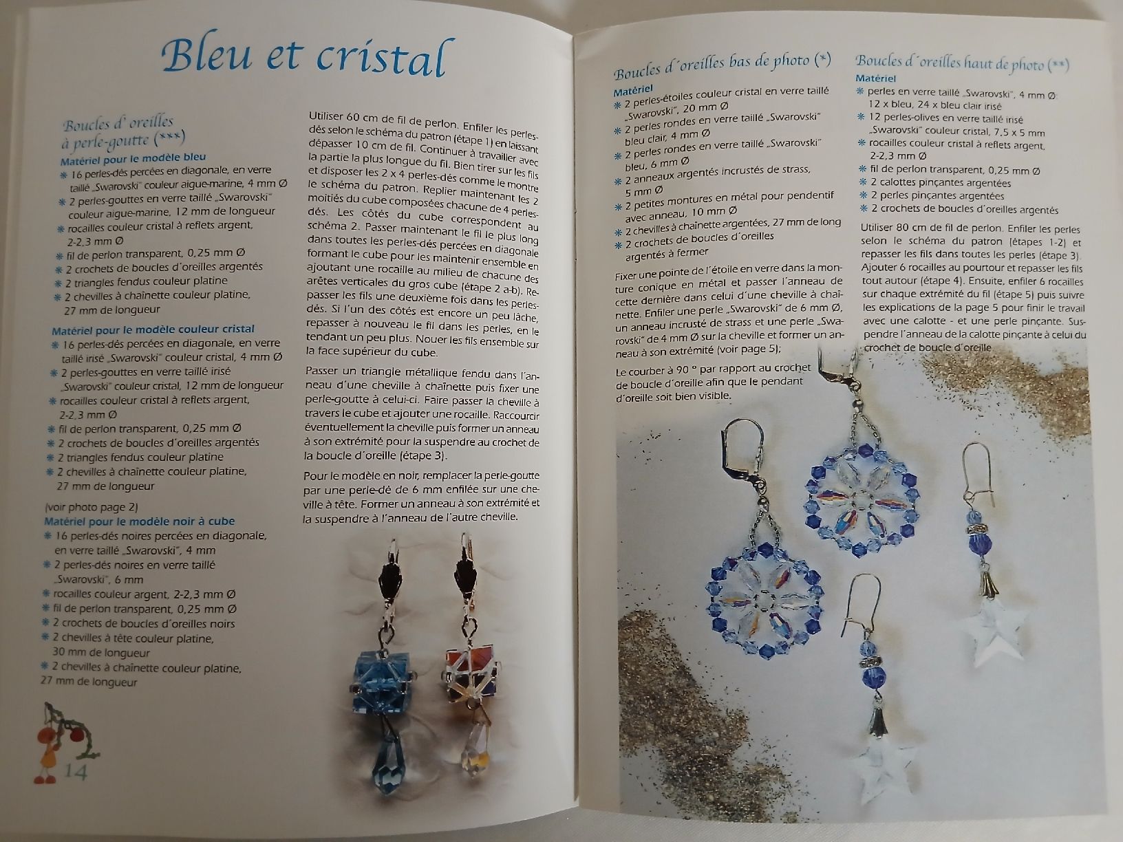 Libri: livre pour création de  boucles d'oreilles – Nuovo (secondo la descrizione) da Biel/Bienne venduto da Monhub 2